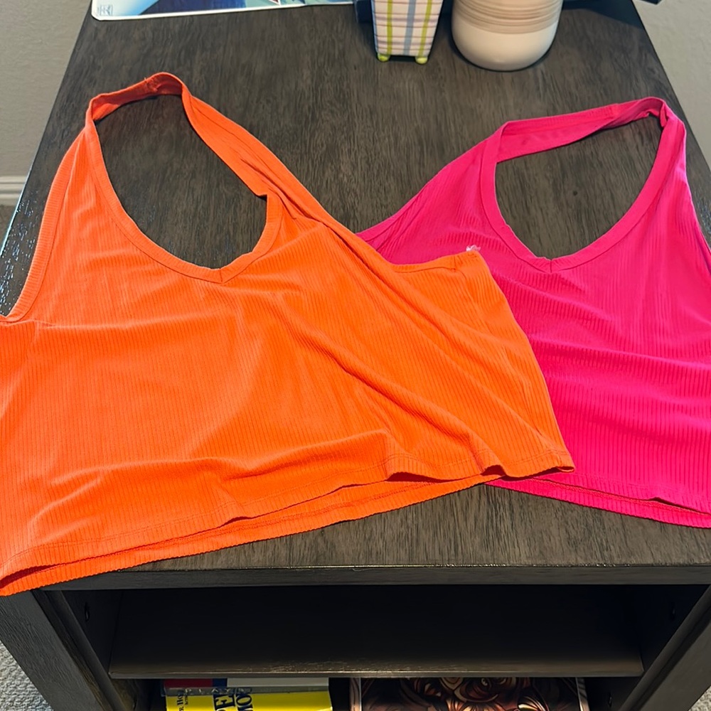 Two tank tops